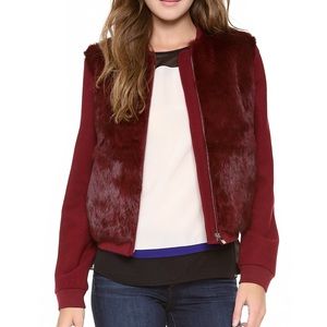 DVF Diane von Furstenberg Bomber Jacket